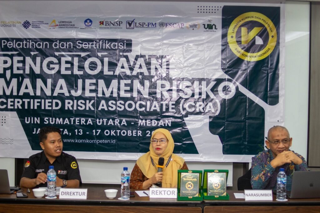 KAMI Kompeten Indonesia Bersama UIN Sumatera Utara Medan Perkuat Kompetensi Manajemen Risiko 6