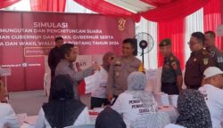 simulasi pemungutan suara KPU Bontang (istimewa)