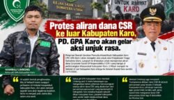 Protes Dana CSR Rp2 Miliar ke Luar Karo, PD GPA Karo Akan Gelar Aksi di Kejati Sumut