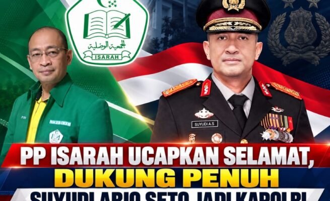 PP ISARAH Dukung Penuh Suyudi Ario Seto Jadi Kapolri Gantikan Listyo Sigit