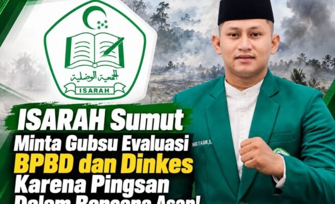 ISPA Mewabah, BPBD Sumut Pingsan? PW ISARAH Sumut Sebut Kantor Penanggulangan Bencana Mirip Sanggar Yoga