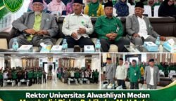 Rektor Universitas Alwashliyah Medan Menghadiri Dialog Publik dan MoU Antara UMN Al Washliyah dan MUI Sumut